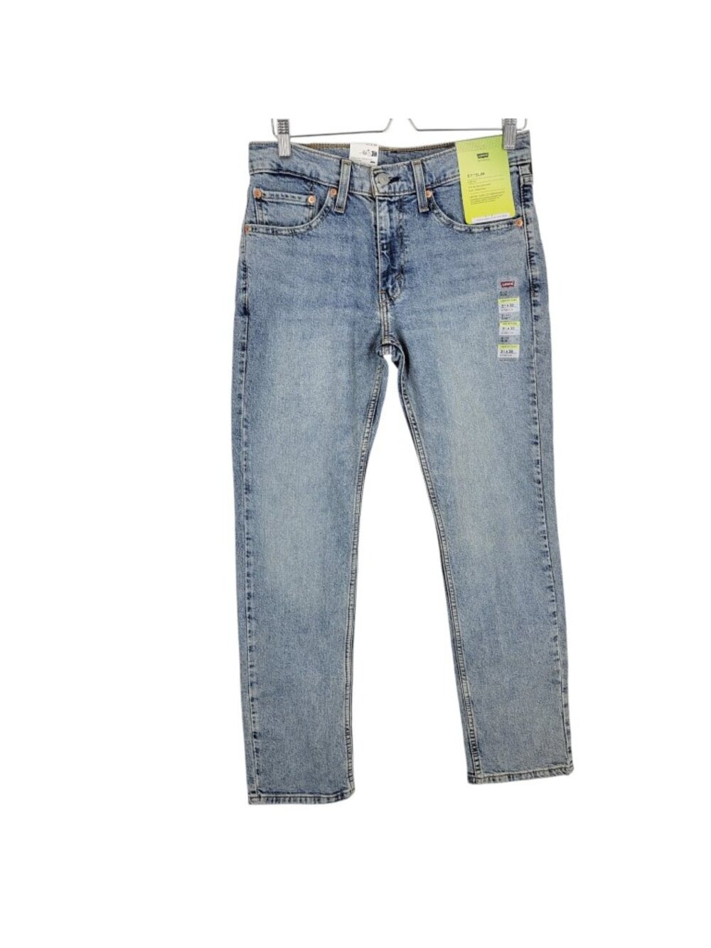 NWT Levi's 511 Men's blue slim jeans 31x30 Flex eco light wash denim